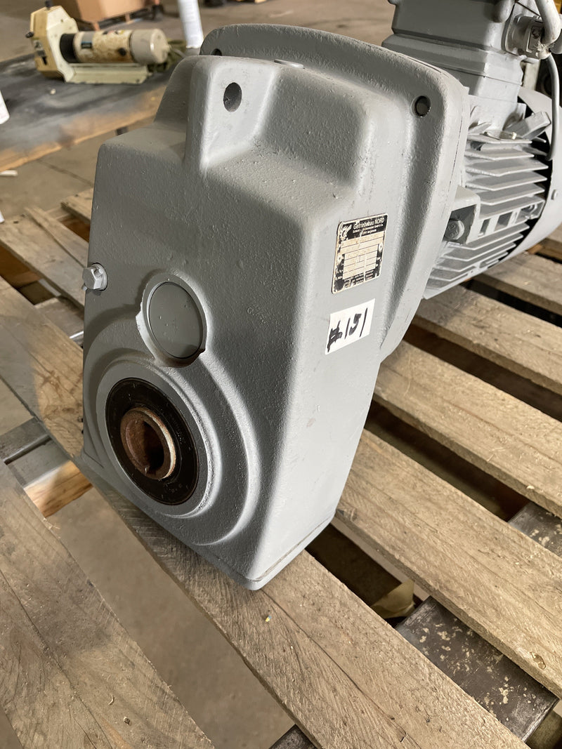 NORD, SK2282A-G-100L/40B Parallel Shaft Geared Motor, KW: 2.2, PH: 3, VOLTS: 440/480, RPM: 1715