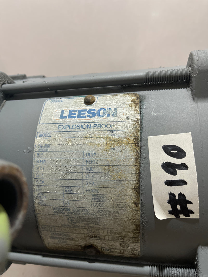 Hydroflo 22 GPH metering Chemical Pump W LEESON 1/3HP motor