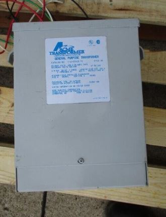 TRANSFORMER ACME T-2-53143-1S 3 KVA 208 PRIMARY VOLTS 120/240 SECONDARY