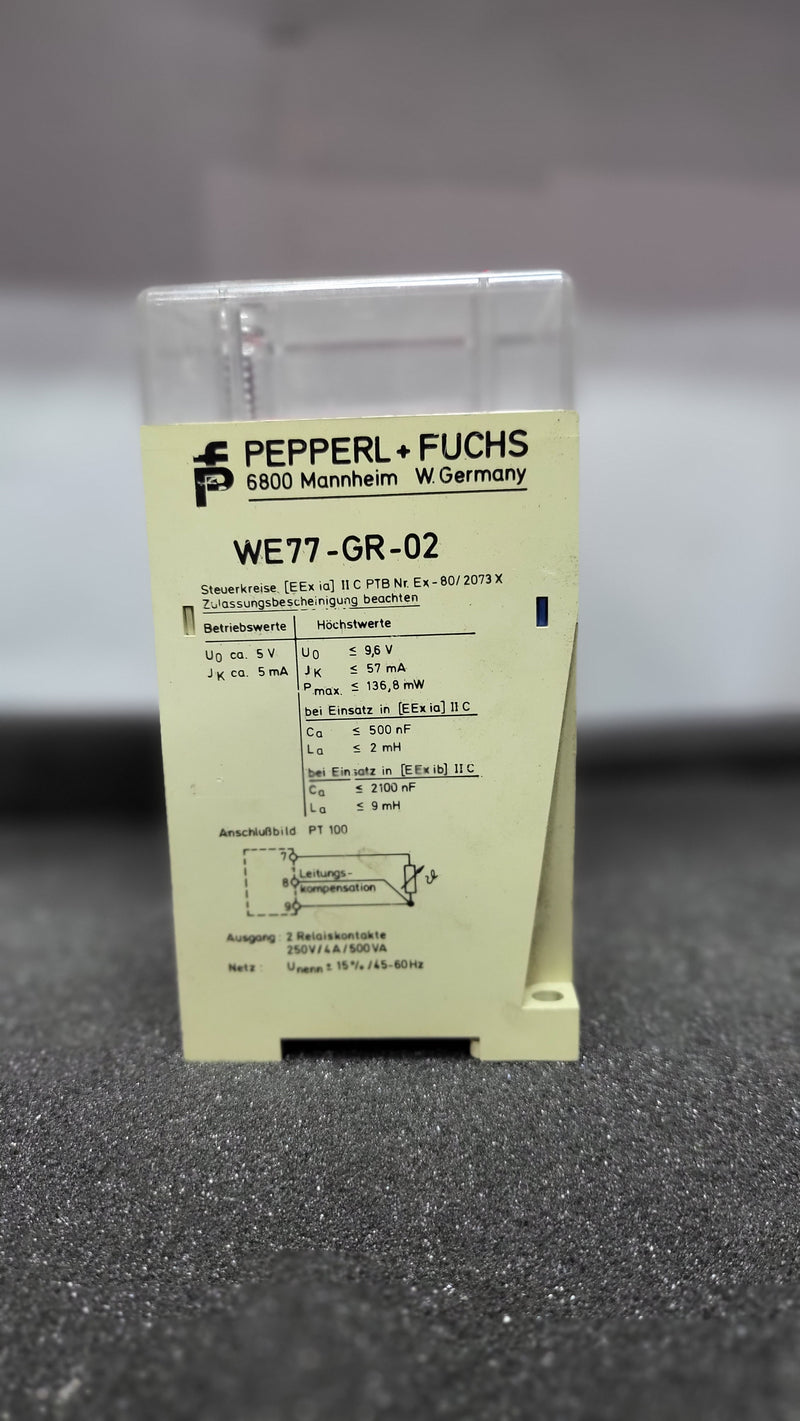 PEPPERL FUCHS | WE77-GR-02 Safety Relay