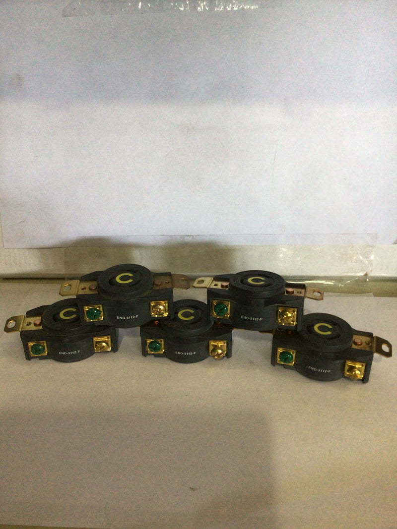 ENO-3112F 20 Amp, Power Outlet Strip Gage Cuwire only Lot