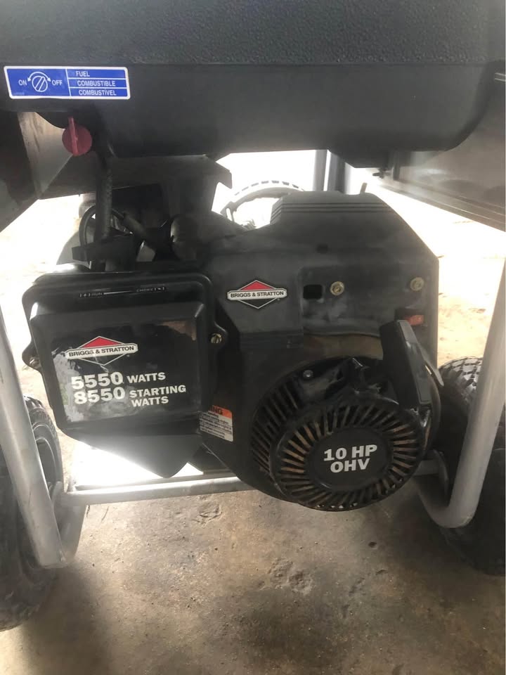 Briggs & Stratton Portable Generator Watts 8550/5550