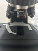 Nikon Eclipse E200 LED Microscope, 40x, 100x, 10x, 4X