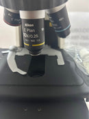 Nikon Eclipse E200 LED Microscope, 40x, 100x, 10x, 4X