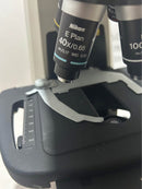Nikon Eclipse E200 LED Microscope, 40x, 100x, 10x, 4X