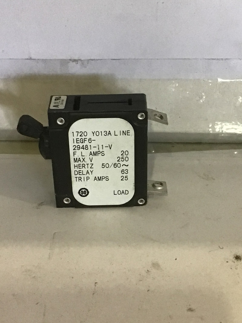 Breaker 1720 Y013A