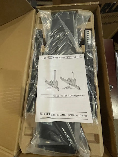 Chief FUSION MCM1U Single Pole Flat Panel Ceiling Mount