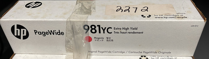 HP PageWide 981YC Extra High Yield Magenta Ink Cartridge