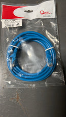 Quest NPC-1207 7 ft Cat5E Blue Molded Snagless Patch Cable