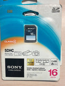 Sony SDHC 16 GB Class 4  Memory Card Brand New