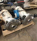 Alfa Laval GHC-2, Sanitary Pump W/ Sterling AC 10 HP AC Motor 230/460 v, Used Good