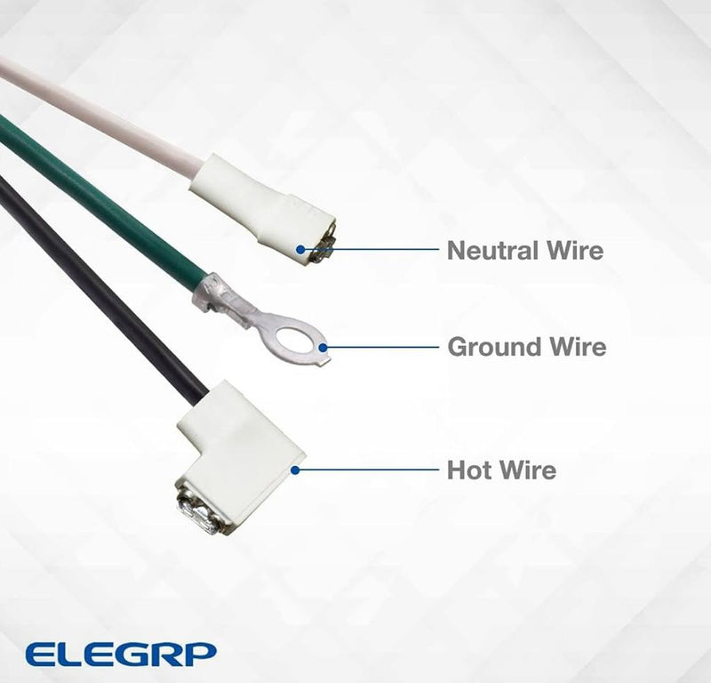 LCDI Power Cord / Cable 8.3 ft, 12 Ga, 20 amp  ELEGRP