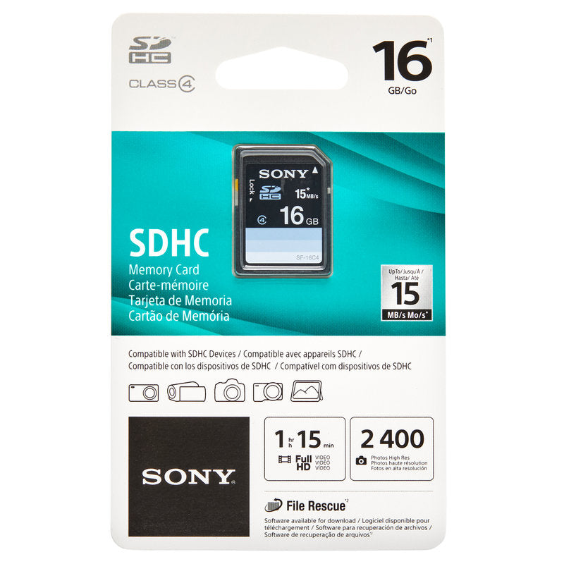 Sony 16GB SDHC Camera Memory Card