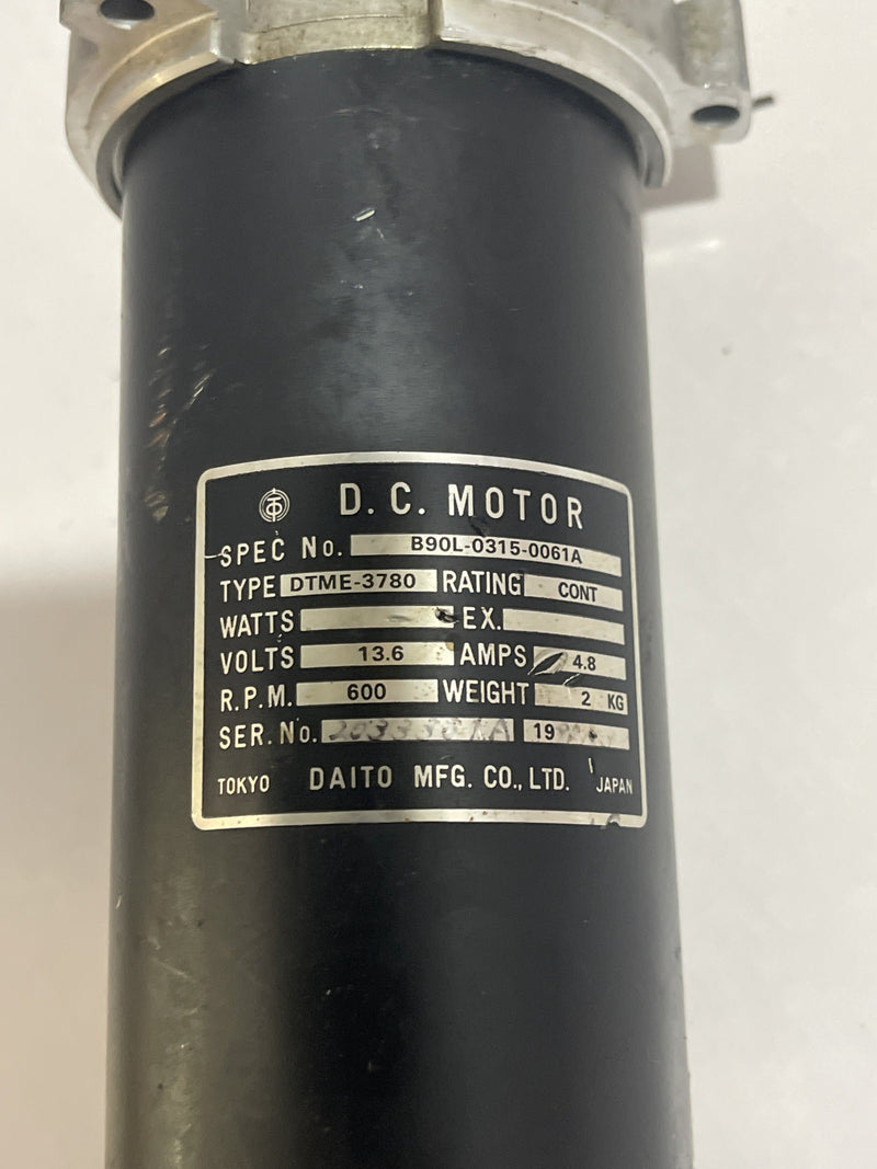 DAITO DC Motor Type-DTME-3780