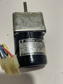 Japan Servo Motor H6P3HG5 A: .20 / .25  V: 100  RMP: 14.5 / 17  GEAR RATIO: 1/92.5