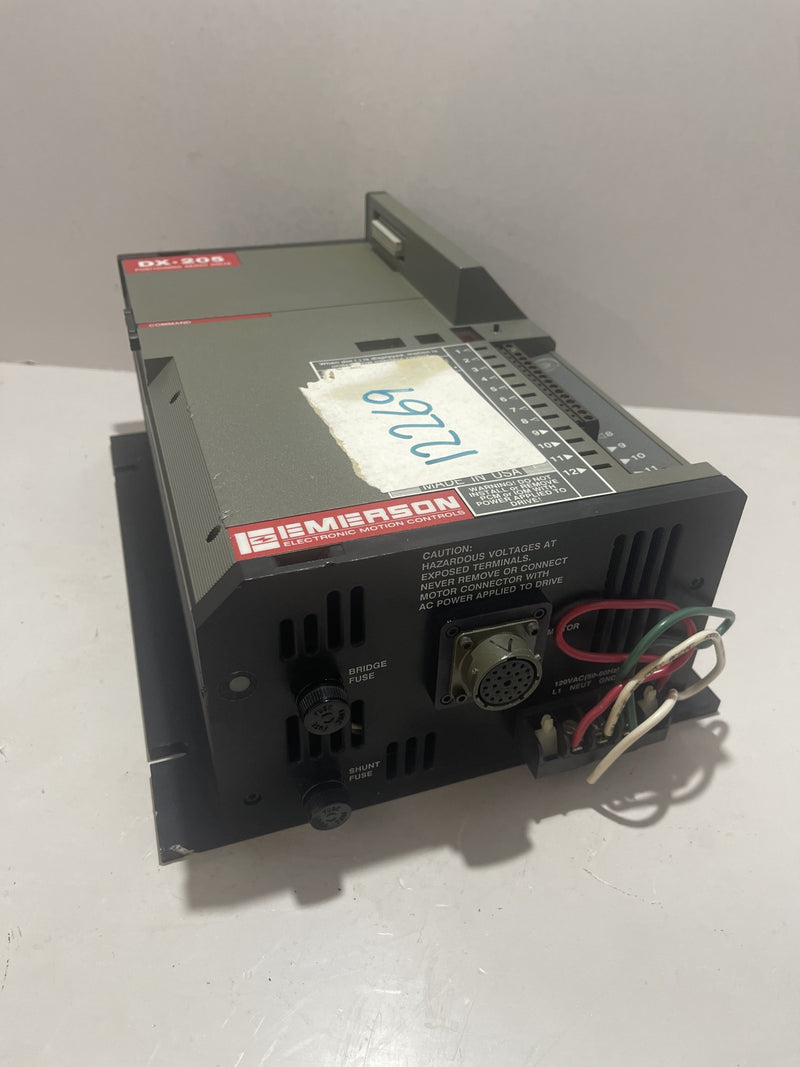 Emerson DX-205 Positioning Servo Drive Unit