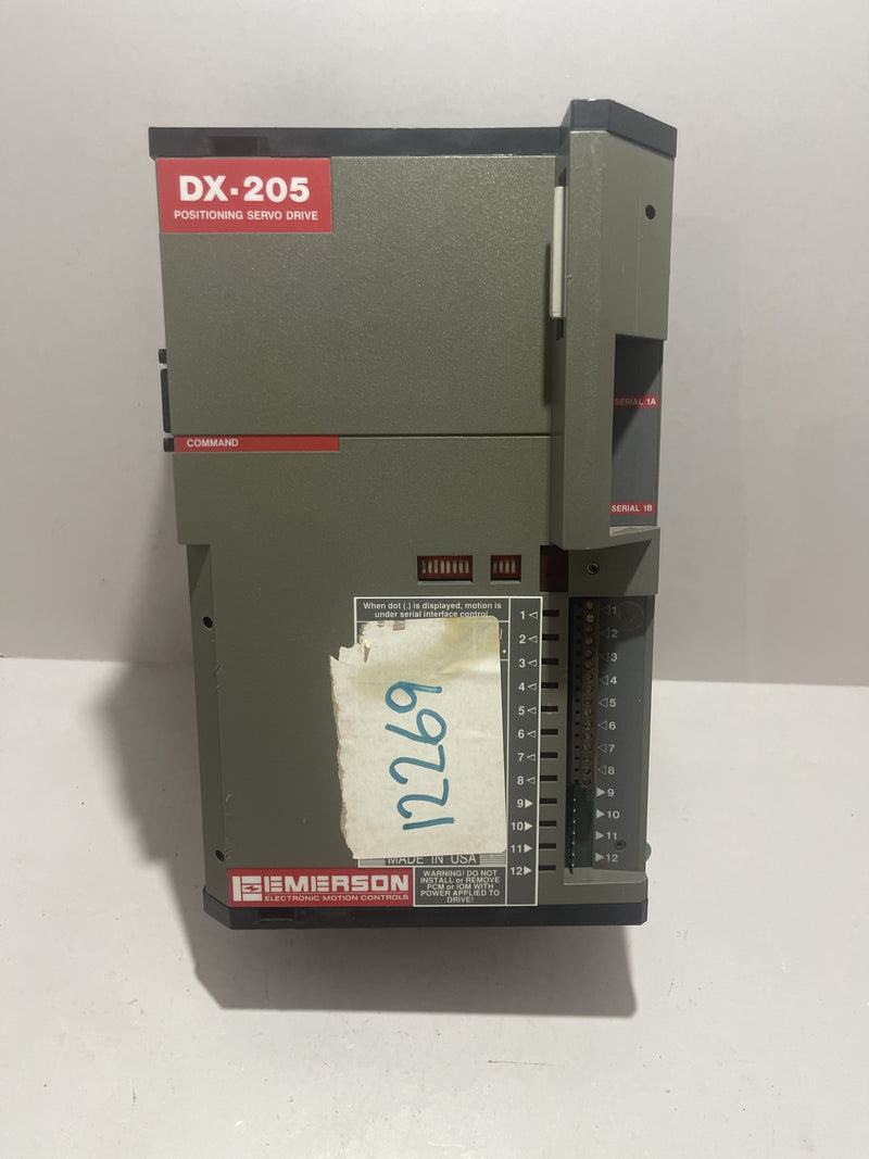 Emerson DX-205 Positioning Servo Drive Unit