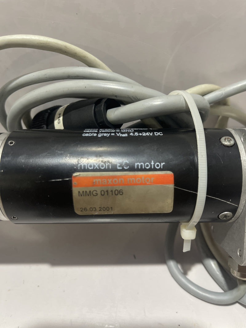 Maxon EC motor MMG 01106 with DANAHER CONTROLS HENGSTLER 0 521 899  RI36-O/ 3600AS.10TX-S - ROTARY ENCODER