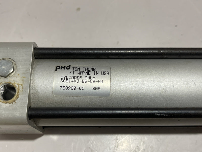 PHD Pneumatic Slider and Cylinder 5GB14X3BBCB Unit