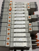 SMC Solenoid Valve Cluster 10 PORT NVJ5143Y