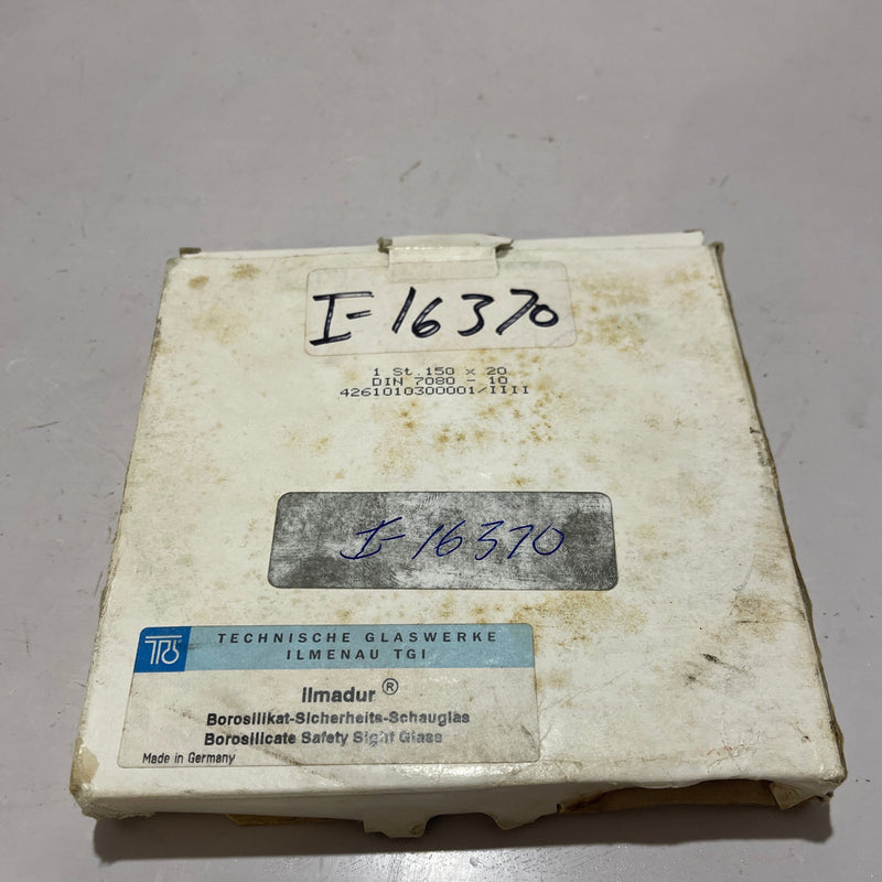 Maxos Schauglas rund RD 150x20 Borosilikatglas DIN 7080-10 Nr.: SG851067 | Wolfgang Mehner GmbH Maxos Schauglas rund RD 150x20 Borosilikatglas DIN 7080-10 Nr.: SG851067 | Wolfgang Mehner GmbH