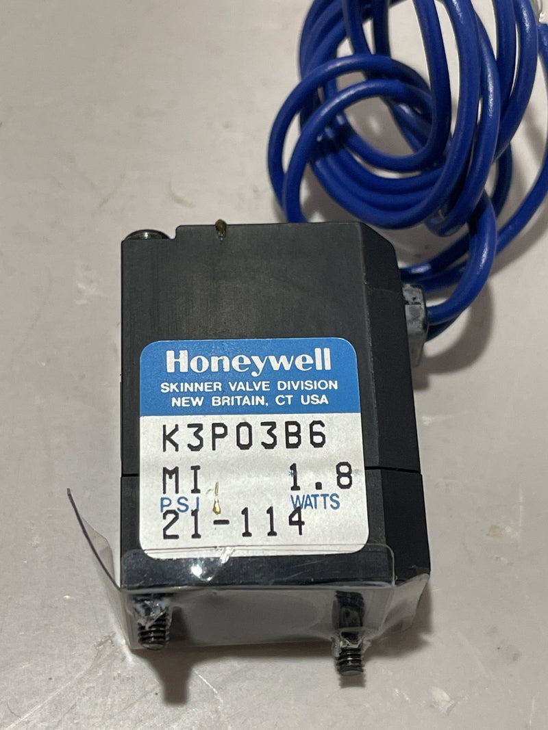Honeywell Solenoid Coil K3P03B6