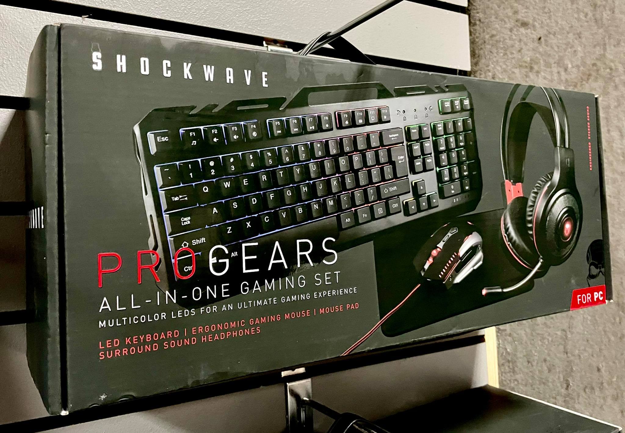 ShockWave ProGear (Includes Keyboard, Mouse and Headset)