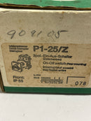 KLOCKNER Moeller P1-25/Z P125Z On Off Switch Assembly 3 position on off switch AC3 220240