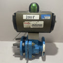 Flowserve B100S10 Automax Actuator & Flowtek AKH2A 2"