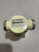 Filtro de aire PiAB norgen F 08-400-A3DA, valvula numatics