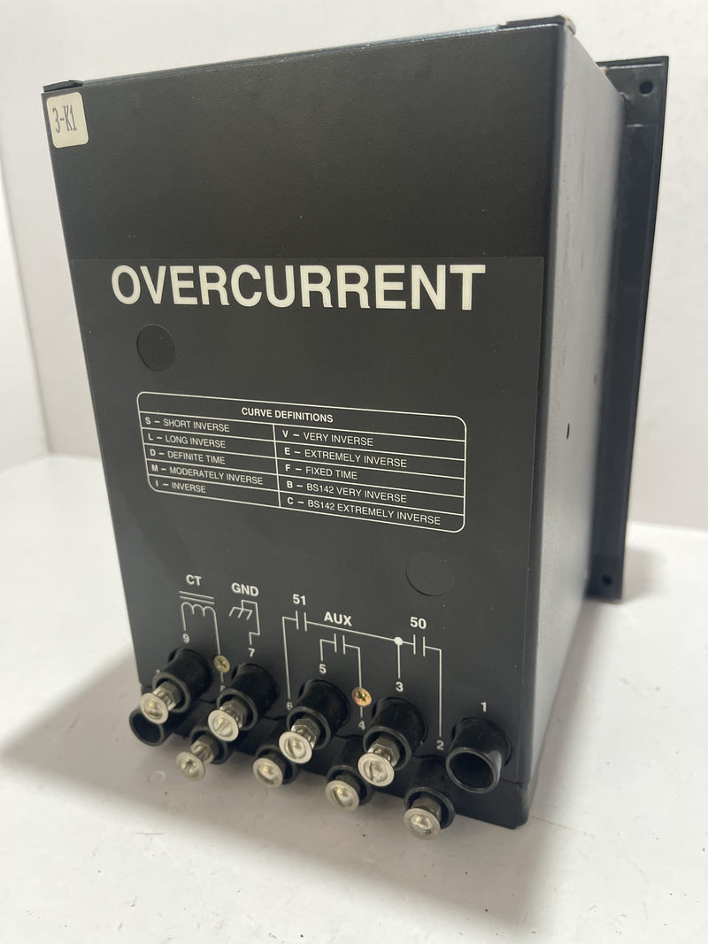 OVERCURRENT RELAY, BE1-50-51b-107 Basler Electric Overcurrent Relay Pulled