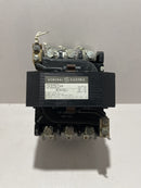 GE CONTACTOR CR305E0 600 AC MAX AMP: 100  NEMA SIZE: 3