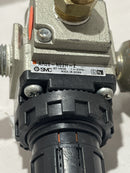 SMC Pneumatic Regulator AR20-N02H-Z 7–125 PSI