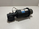 LEESON DC Gear Motor | Model: CM34036NZ24A | 1/6 HP | 12V | 720 RPM | Ratio 5:1 | Used