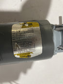 MARCA: BALDOR, TRANSMISION: BOSTON GEAR, HP: .33, PH: 3, VOLTS: 400-208-230/460, RPM: 1425-1725