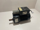 Bodine 1/5 / .20 HP 42Y5BFCI Single Phase AC Motor 115/120 VAC WITH 40:1 REDUCER
