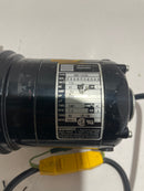 BODINE DC Gear Motor – 1/50 HP | 7.2 RPM | 40 lb-in Torque | 240:1 Ratio | 115V used