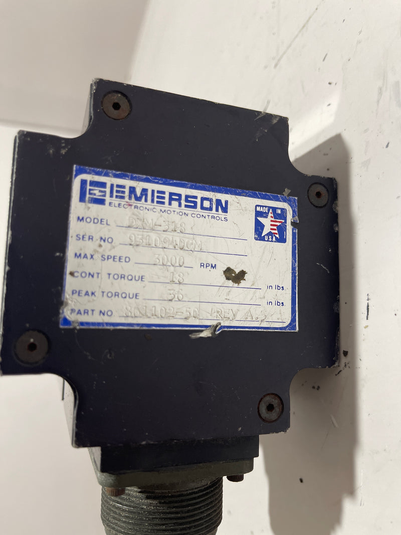 MARCA: EMERSON CONTROL TECHNIQUES, DXM-318f, RPM: 3000