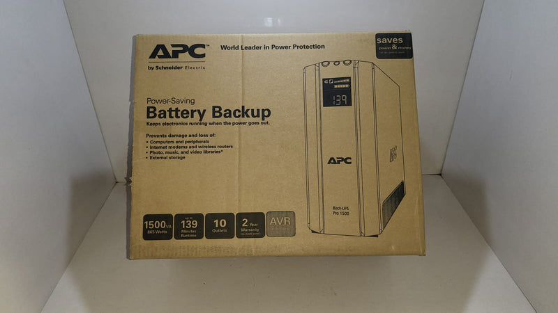 UPS Schneider Electric / APC Battery Backup Pro 1500 VA 865 Watts 230V HD